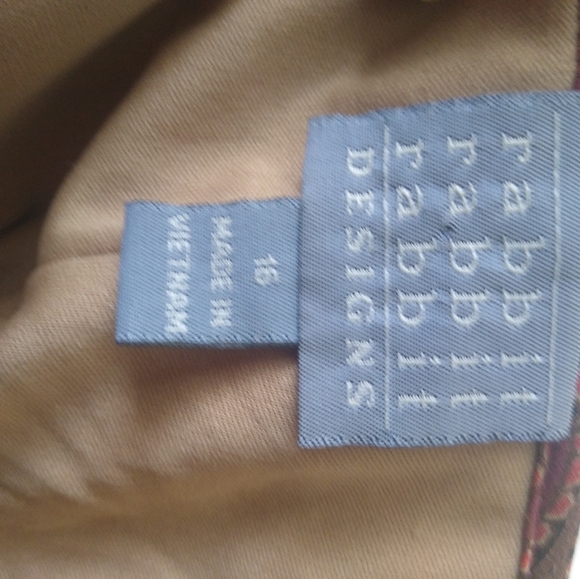 Rabbit Rabbit Rabbit Paisley Maxi Dress, Multicolor Earth tones, Size 16 - Picture 6 of 12